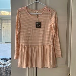 NWT XS Matilda Jane Peplum Top